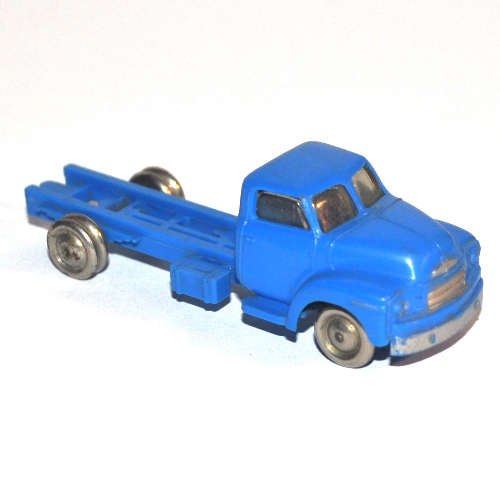 HO Scale Bedford Flatbed - Side Indicators Blue