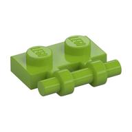 Plate Special 1 × 2 Side Handle [Free Ends] Lime