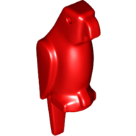 Animal, Bird, Parrot [Plain] Red
