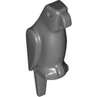 Animal, Bird, Parrot [Plain] Dark Bluish Gray