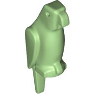 Animal, Bird, Parrot [Plain] Mittelgrün