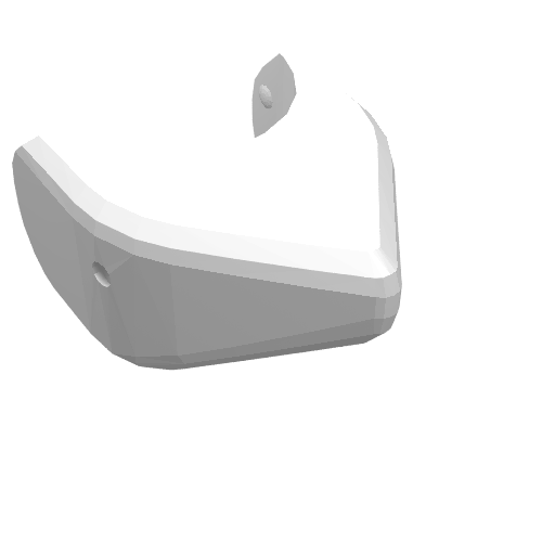 Animal Body Part, Shark Head Weiß
