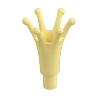 Headwear Accessory Crown Long with Bar Bright Light Yellow