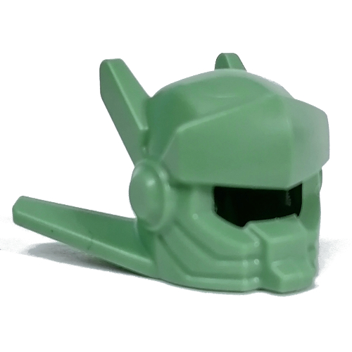 Helmet, Space, Top and Side Spikes Sand Green