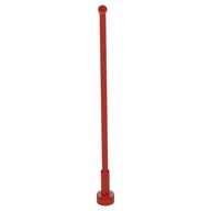 Antenna 8H Whip Trans-Red