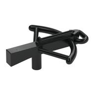 Weapon Crossbow and Bolt Schwarz