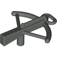Weapon Crossbow and Bolt Dark Gray