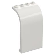 Panel 3 × 4 × 6 Curved Top White