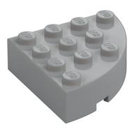 Brick Round Corner 4 × 4 Full Brick Hellblaugrau