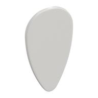 Shield Ovoid [Plain] White