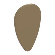 Shield Ovoid [Plain] Dunkelbeige