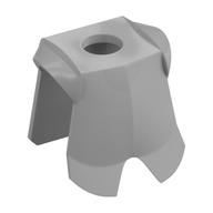 Minifig Neckwear Armor Breastplate with Leg Protection [Plain] Perlhellgrau