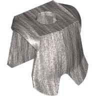 Minifig Neckwear Armor Breastplate with Leg Protection [Plain] Metallic-Silber