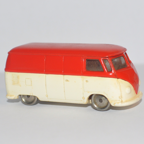 HO Scale VW Van - White Base Red