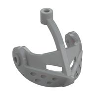 Headwear Accessory Visor Grille with Top Pin Hole (Castle) Hellblaugrau