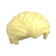 Hair Swept Back with Slight Widow's Peak and Short Side Burns [Plain] Bright Light Yellow