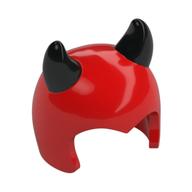 Costume / Mask, Imp with Black Devil Horns Print Rot