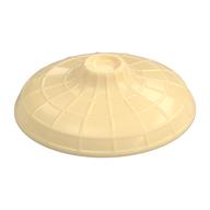 Hat Conical Asian with Raised Center Beige