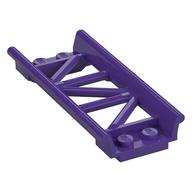 Vehicle Track, Roller Coaster Straight 8L Dunkellila