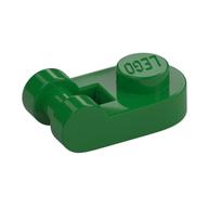 Plate Special 1 × 1 Rounded with Handle Green