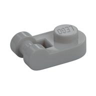 Plate Special 1 × 1 Rounded with Handle Light Bluish Gray