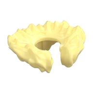 Minifig Neckwear Fur Collar Bright Light Yellow