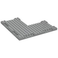 Platte speziell 16 × 16 × 2/3 mit 7 vertieften Kanten, 8 × 8 Aussparung