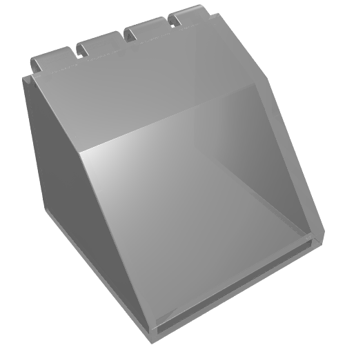 Windscreen 4 × 4 × 3 Canopy Trans-Brown