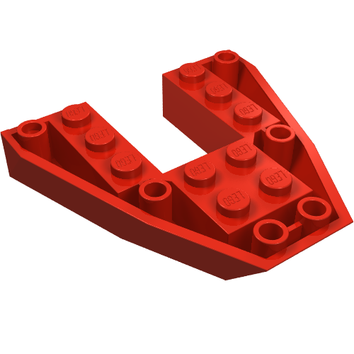 Brick Wedged, Sloped Inverted 6 × 6 × 1 Boat Bow Rot
