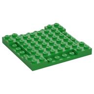 Plate Special 8 × 8 × 2/3 with Four 1 × 4 Recessed Edges