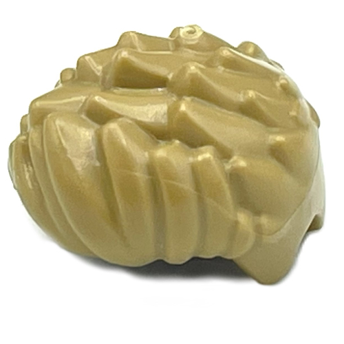 Hair Short Pointy, Wavy in Front Dunkelbeige
