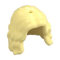 Hair Long Wavy/Curly Bright Light Yellow