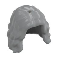 Hair Long Wavy/Curly Hellblaugrau