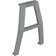 Support Crane Stand Double with Studs on Cross-Brace Hellgrau