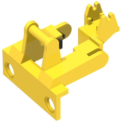 Crane Grab Jaw Gelb