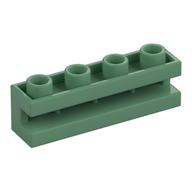 Stein speziell 1 × 4 mit Rille Sandgrün