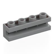 Brick Special 1 × 4 with Groove Light Bluish Gray