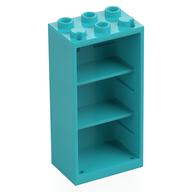 Cupboard 2 × 3 × 5 Medium Azure