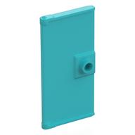 Tür 3 × 5 Mittelazur