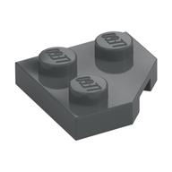 Wedge Plate 2 × 2 Cut Corner Dark Bluish Gray