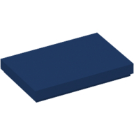Tile 2 × 3 Dark Blue