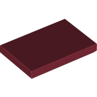 Tile 2 × 3 Dark Red