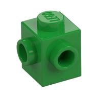 Brick Special 1 × 1 with Studs on 2 Adjacent Sides Hellgrün