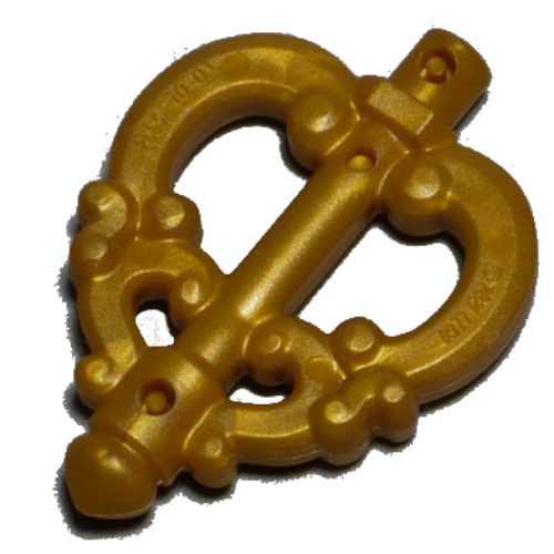 Weapon Staff Head in Perlgold