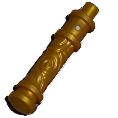 Weapon Nunchuck / Staff End in Perlgold