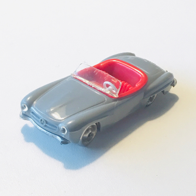 HO Scale Mercedes 190SL - Red Interior White