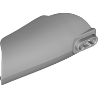 Large Figure Limb Cover, Armor with Ball Joint Socket and 2 Holes [Plain] Light Bluish Gray