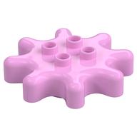 Duplo Gear 4 × 4 - 8 Tooth Bright Pink