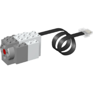 Motor, Medium Linear, Powered Up 4 × 6 × 3 White