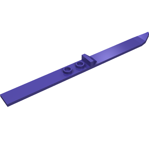 Technic Figure Ski Dunkellila